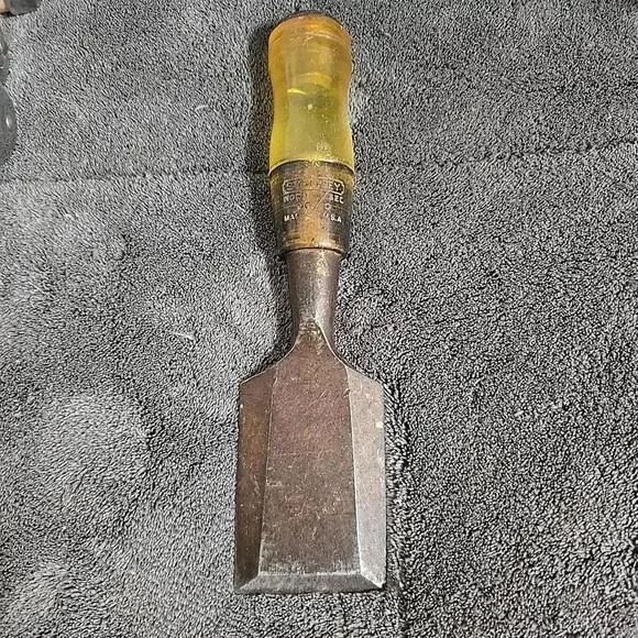 Vintage Stanley No.60 Butt Chisel 2” Wood Chisel USA - Picture 1 of 9